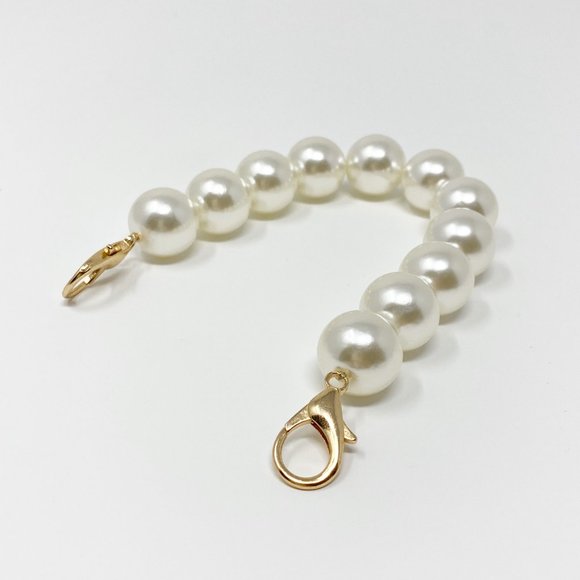 XL Pearl Super Short Purse Strap - Picture 2 of 6